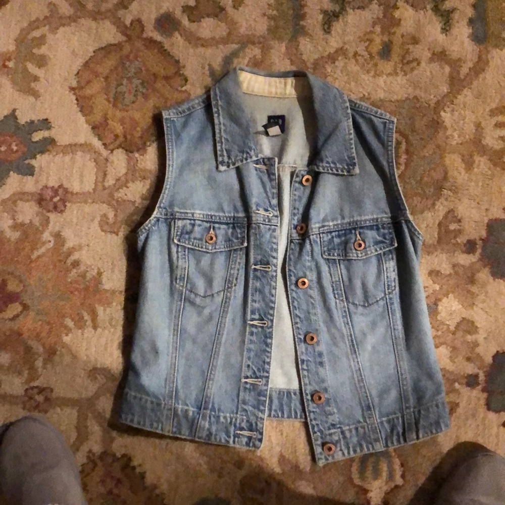 Women’s denim vest